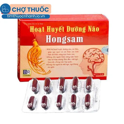 Hoạt huyết dưỡng não Hongsam