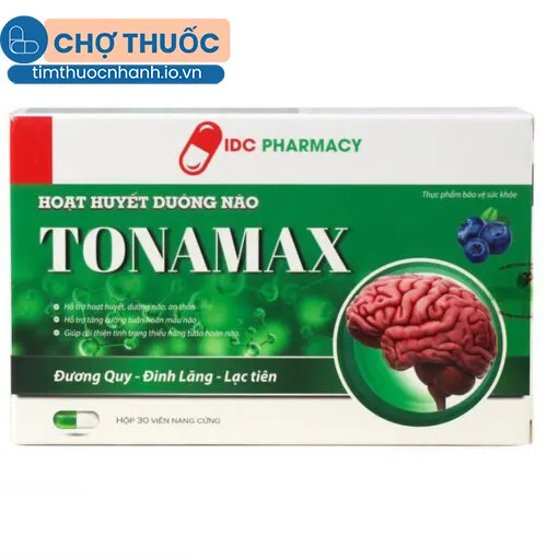 Hoạt huyết dưỡng não Tonamax