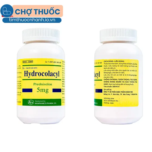 Hydrocolacyl 5mg Khapharco