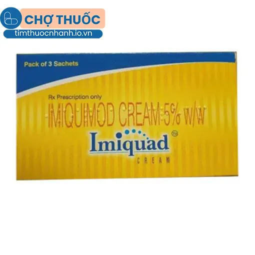 Imiquad Imiquimod Cream 5% W/w