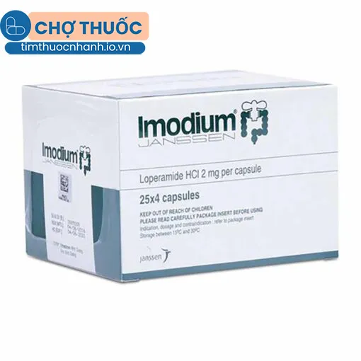 Imodium (Hộp 100 viên)