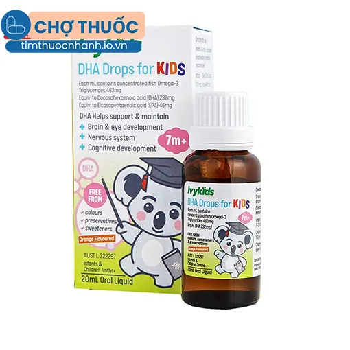Ivykids DHA Drops For Kids