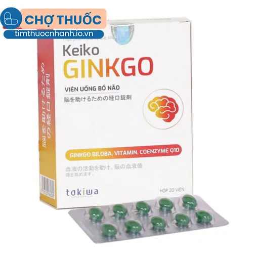 Keiko Ginkgo Viên Uống Bổ Não