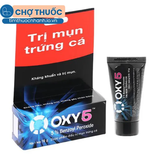 Kem bôi da trị mụn Oxy 5