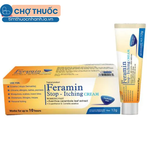 Kem bôi Feramin Stop – Itching CREAM