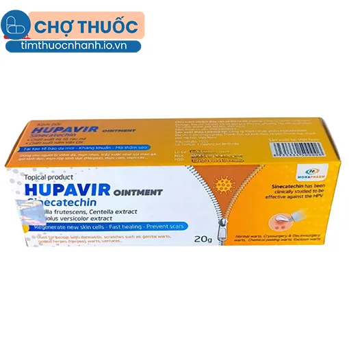 Kem bôi Hupavir Ointment Sinecatechin