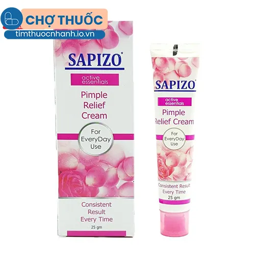 Kem trị mụn Sapizo 25g