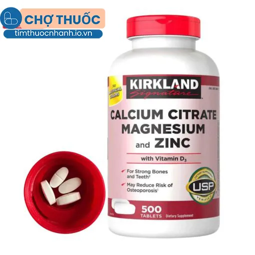 Kirkland Calcium Citrate Magnesium and ZinC