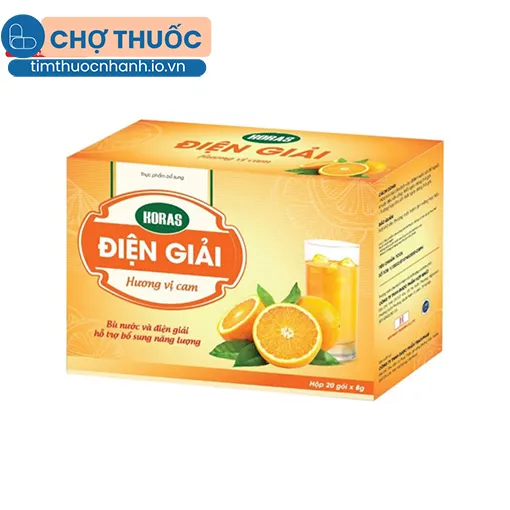 Koras Điện Giải (Hương vị cam)