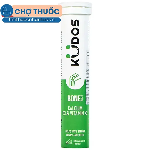 Kudos Bone Health Calcium, D3 & Vitamin K2