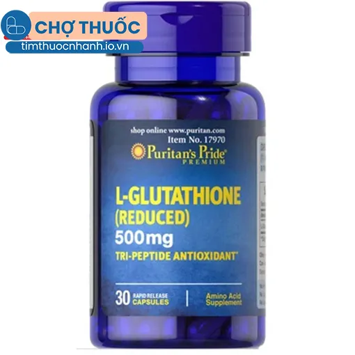 L-Glutathione Reduced 500mg