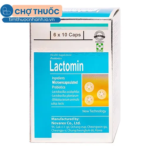 Lactomin (Hộp 60 viên)