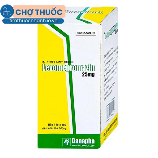 Levomepromazin 25mg (Lọ 100 viên)