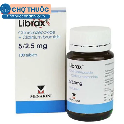 Librax 5mg/ 2.5mg 100 viên