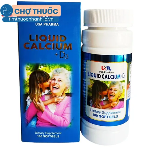 Liquid Calcium + D3 USA Pharma