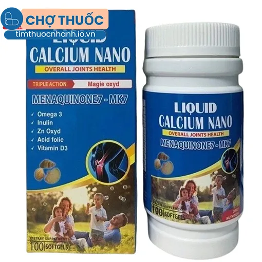 Liquid Calcium Nano Overall Joints Health