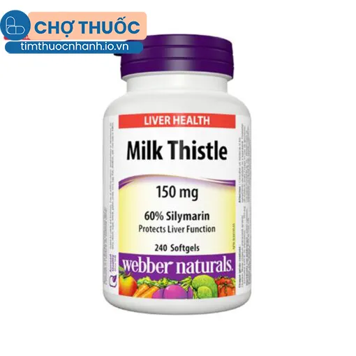Liver Health Milk Thistle Webber Naturals