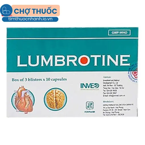 Lumbrotine (3 vỉ x 10 viên)