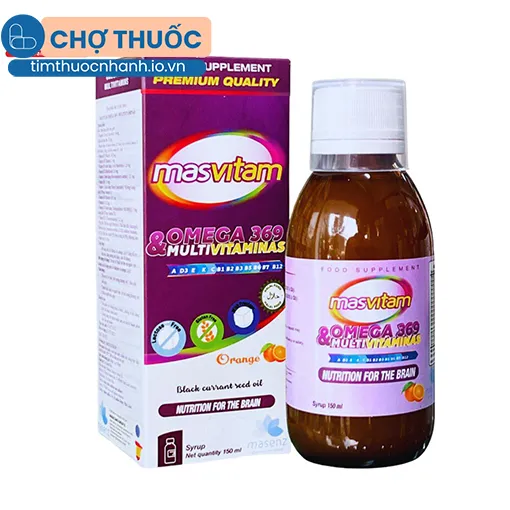 Masvitam Omega 369 + Multivitaminas