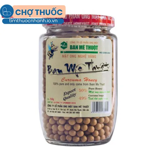 Mật ong nghệ vàng Ban Mê Thuột 250g