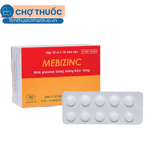 Mebizinc 15mg