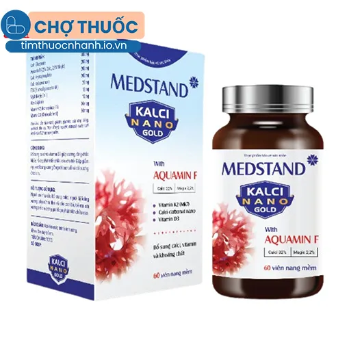 Medstand Kalci Nano Gold (hộp 60 viên)