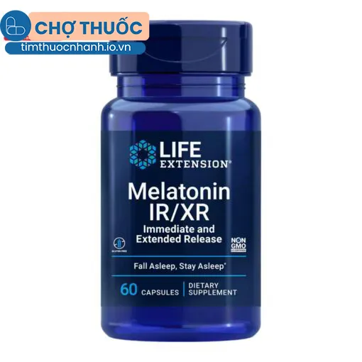 Melatonin IR/XR Life Extension