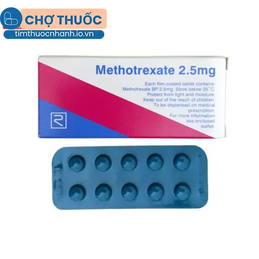 Methotrexate PharMaland 2.5mg