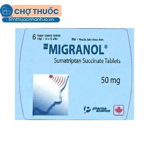 Migranol 50mg Pharmascience