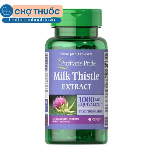 Milk Thistle Extract 1000mg (90 viên)