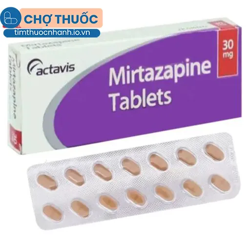 Mirtazapine Tablets 30mg Actavis