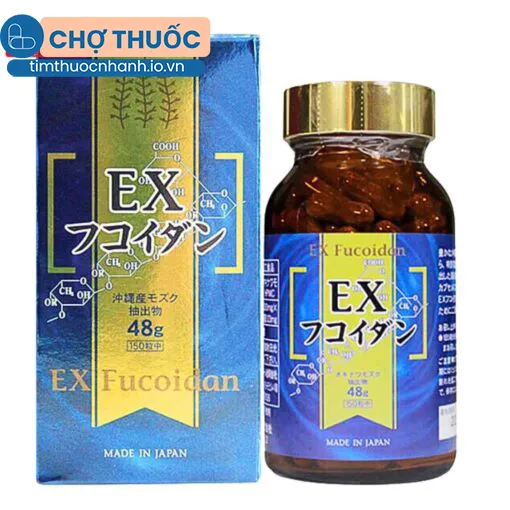 Mozuku seaweed extract processed food EX Fucoidan