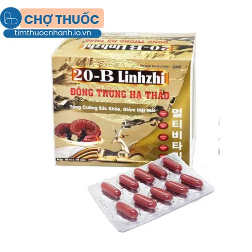 Multivitamin 20B Linhzhi Đông Trùng Hạ Thảo