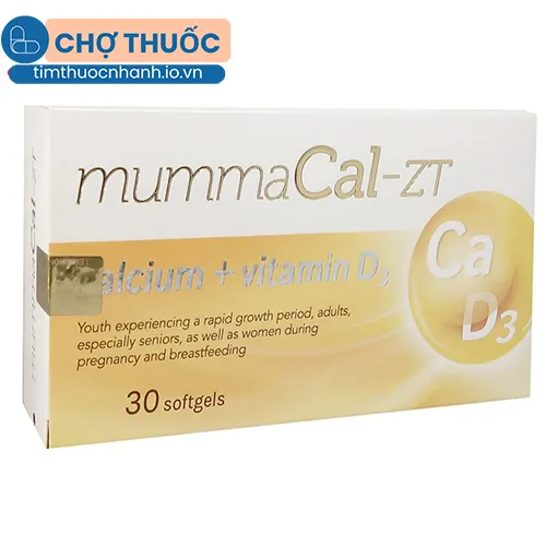 MummaCal-ZT Calcium + Vitamin D3