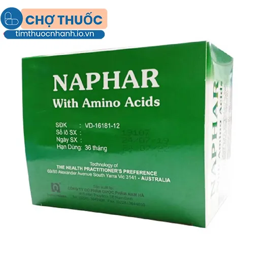 Naphar with amino acids