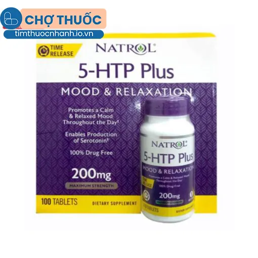 Natrol 5-HTP Plus Mood and Relaxation 200mg