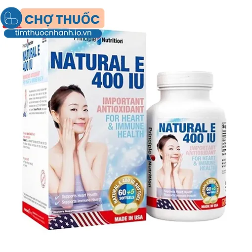 Natural E 400IU Principle Nutrition
