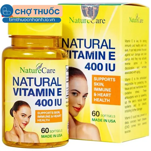 Natural Vitamin E 400IU NatureCare