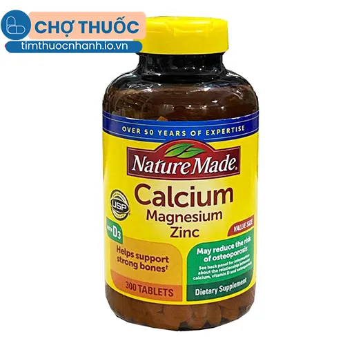 Nature Made Calcium Magnesium zinc