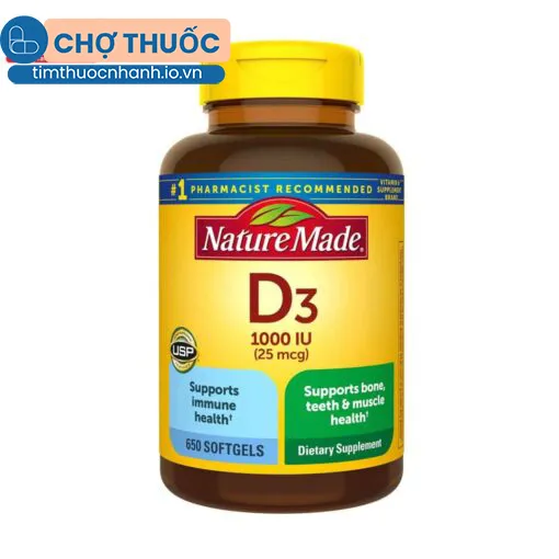 Nature Made D3 1000 IU