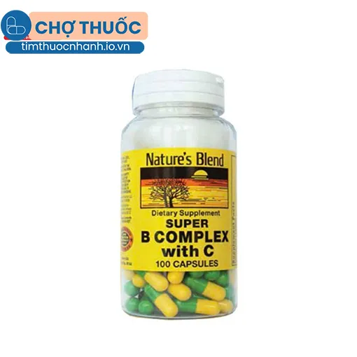 Nature's Blend Super B Complex With C