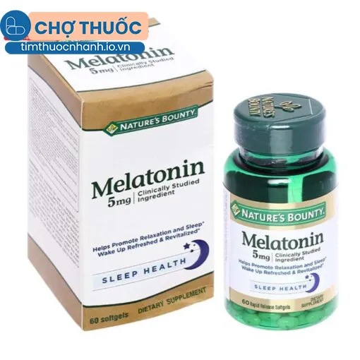 Nature’s Bounty Melatonin 5mg