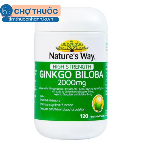 Nature’s Way Ginkgo Biloba 2000mg