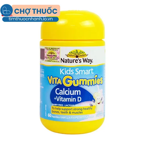 Nature's Way Kids Smart Vita Gummies Calcium + Vitamin D