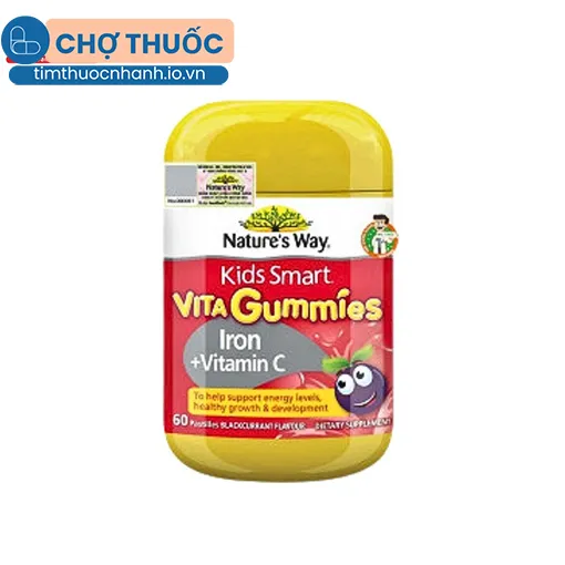 Nature’s Way Kids Smart Vita Gummies Iron + Vitamin C