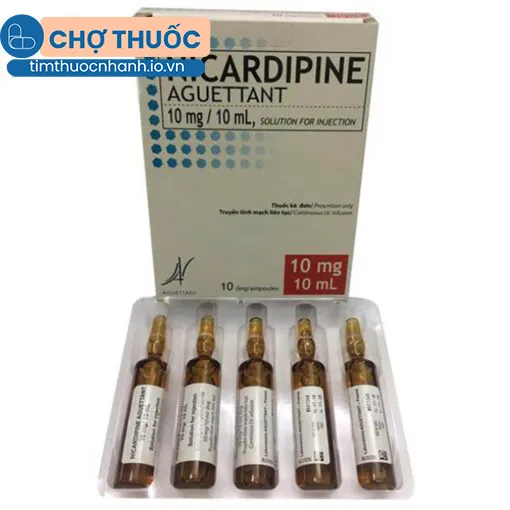 Nicardipine Aguettant 10mg/10ml