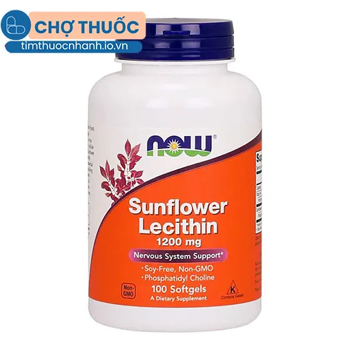 Now Sunflower Lecithin 1200mg