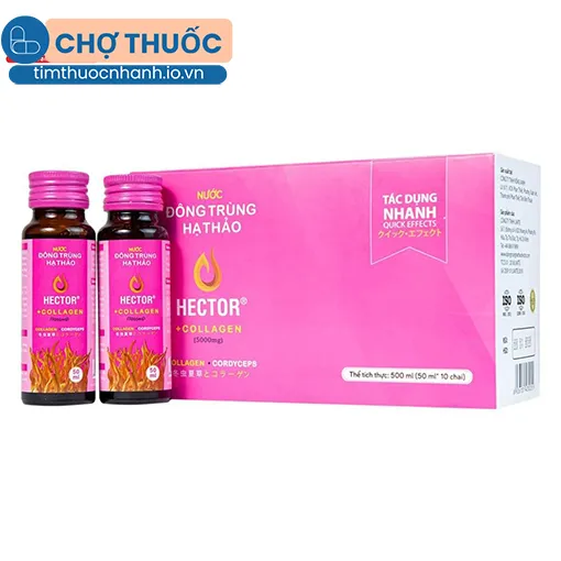Nước Đông Trùng Hạ Thảo Hector Collagen