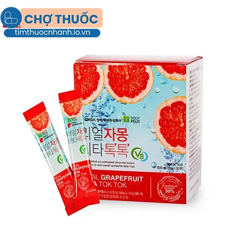 Nước ép bưởi Sanga Real Grapefruit Vita Tok Tok