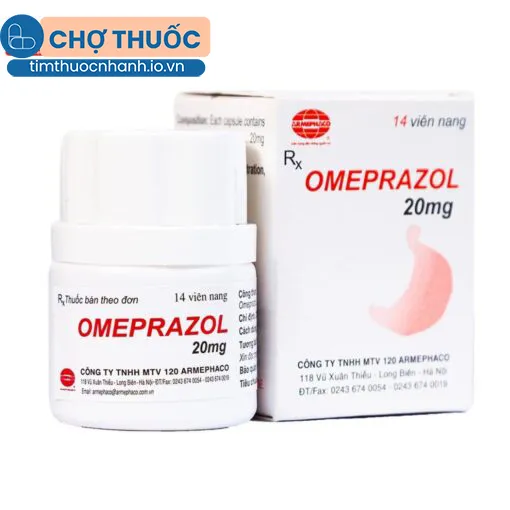 Omeprazole 20mg Armephaco